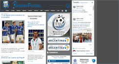 Desktop Screenshot of pasionfutsal.com.ar